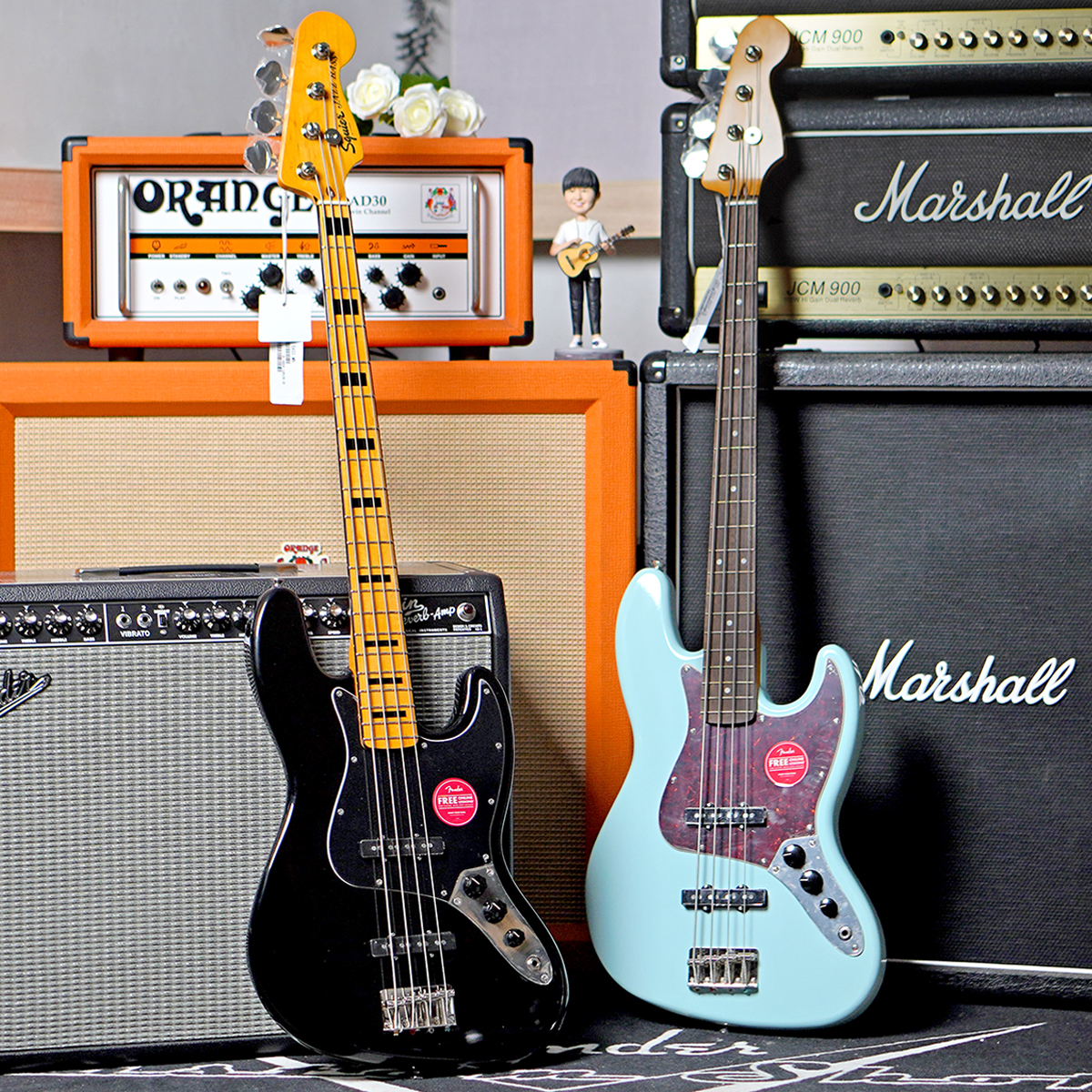 SquierCV60/70电贝斯多色可选