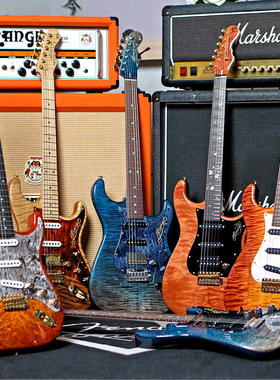 【琴庐乐器】MOMOSE 日产手工琴吉他 MC-SAKURA 樱花限定电吉他