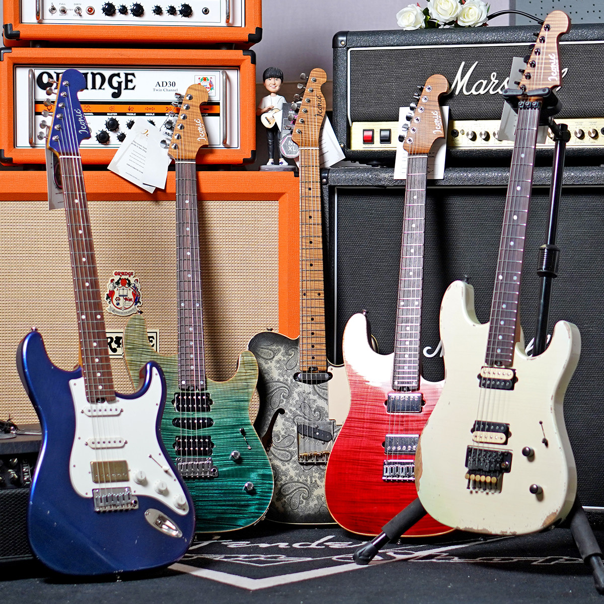 【琴庐乐器】Iconic Soland VM 美产手工高端做旧电吉他Strat现货