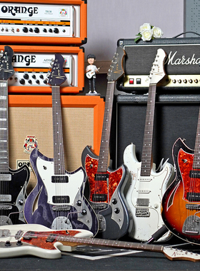 【琴庐乐器】NOVO MIRIS J/IDRIS HSS 美产高端手工做旧电吉他