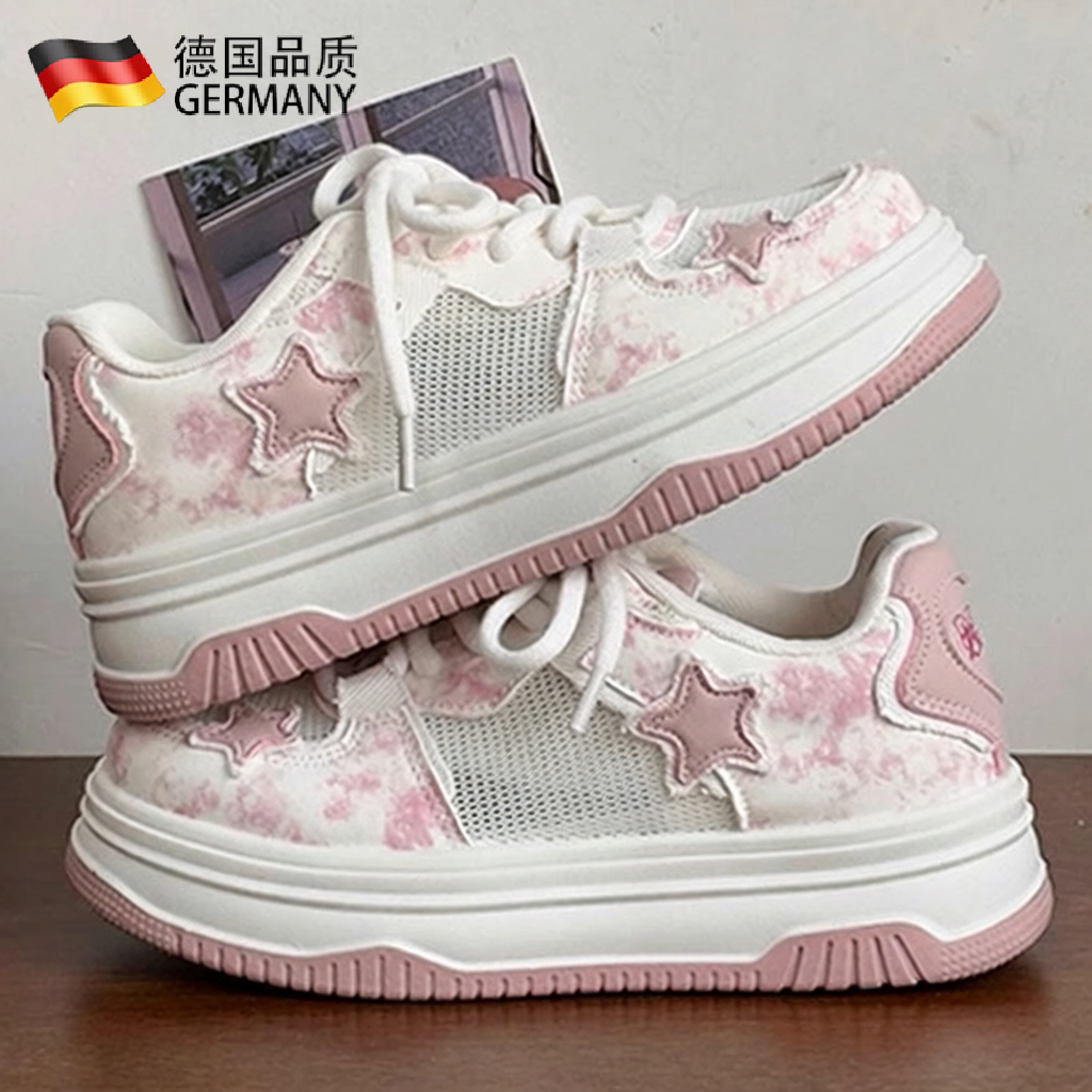 童鞋女童小白鞋夏季新款透气网面