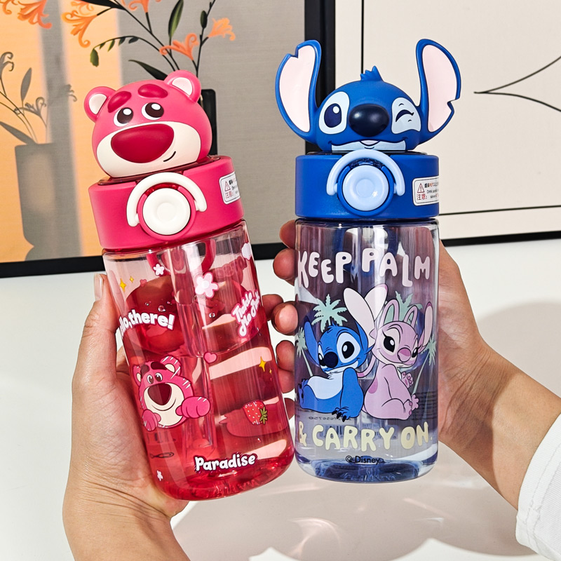 艾可思迪士尼夏季儿童吸管水杯