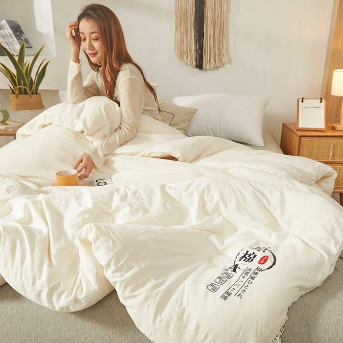 夏被绵柔提花大豆抗菌全棉夏凉被冬被子被芯春秋加厚被子芯,床上用品,棉花被,淘宝优惠券,粉丝福利购,淘宝优惠卷