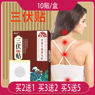 【专柜同款】周佑王三伏保健贴三伏贴甘草辛夷肉桂甘遂洋金花牛黄