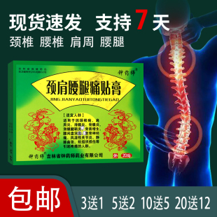钟药师颈肩腰腿痛贴膏适用坐骨神经痛骨质增生引起疼痛的人群外用