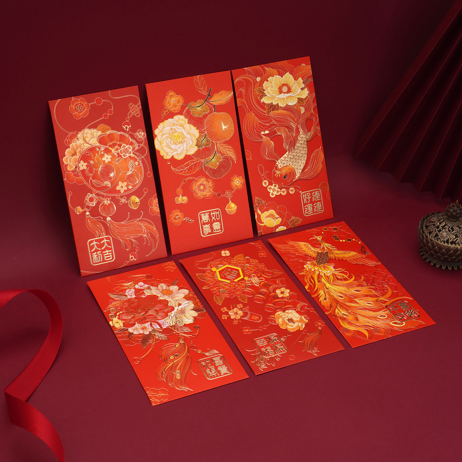 【3612】2026耀能马年新品精品利是封创意福传统港式包装百元红包