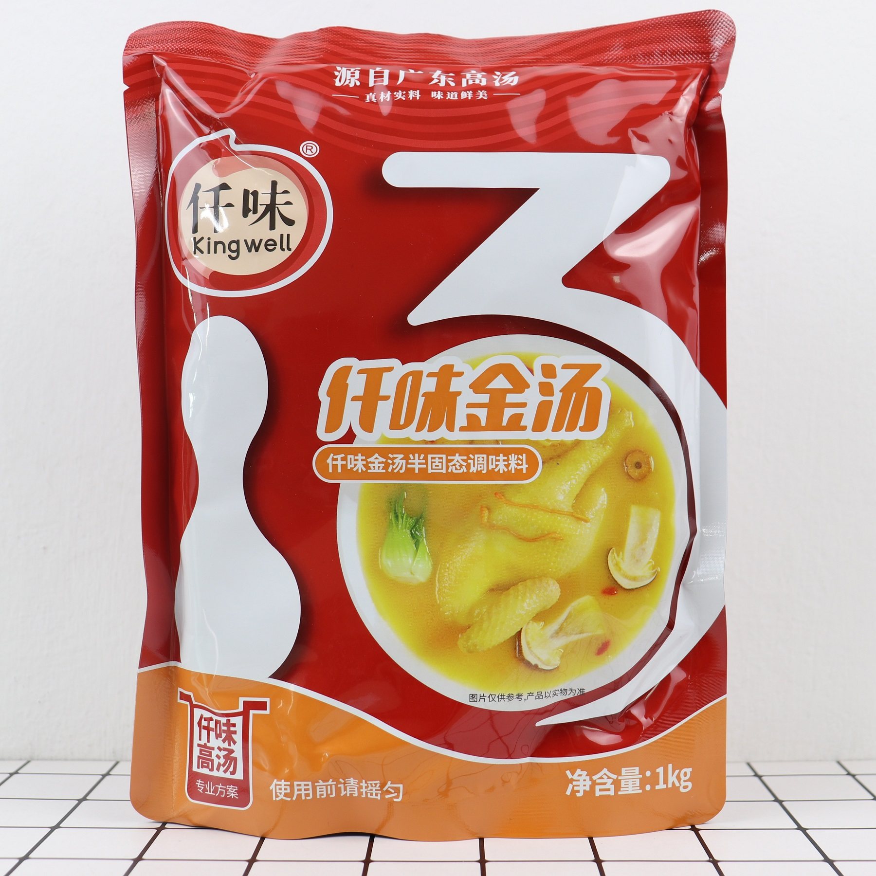 仟味金汤1000克花胶鸡汤调料餐饮高汤 花胶鲍鱼鸡煲火锅底料