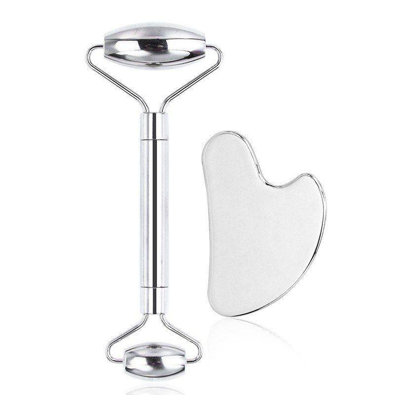 拨筋刮脸经络眼部不锈钢滚轮美容工具棒金属面部按摩器板仪器刮痧,美容美体仪器,其它面部美容仪,淘宝优惠券,粉丝福利购,淘宝优惠卷