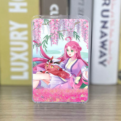 一念永恒候小妹流沙麻将亚克力摆件动漫周边流麻挂件卡砖生日礼物