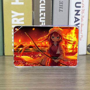 夏日口袋周边神山识流沙麻将流麻高颜值卡砖亚克力流沙摆件二次元