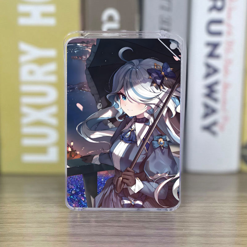 原神周边芙宁娜流沙麻将二次元流麻卡砖挂件亚克力摆件立牌送朋友