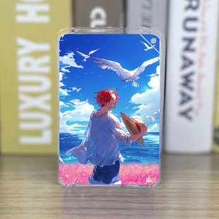 海贼王香克斯流沙麻将流麻卡砖动漫周边亚克力成品摆件挂件二次元