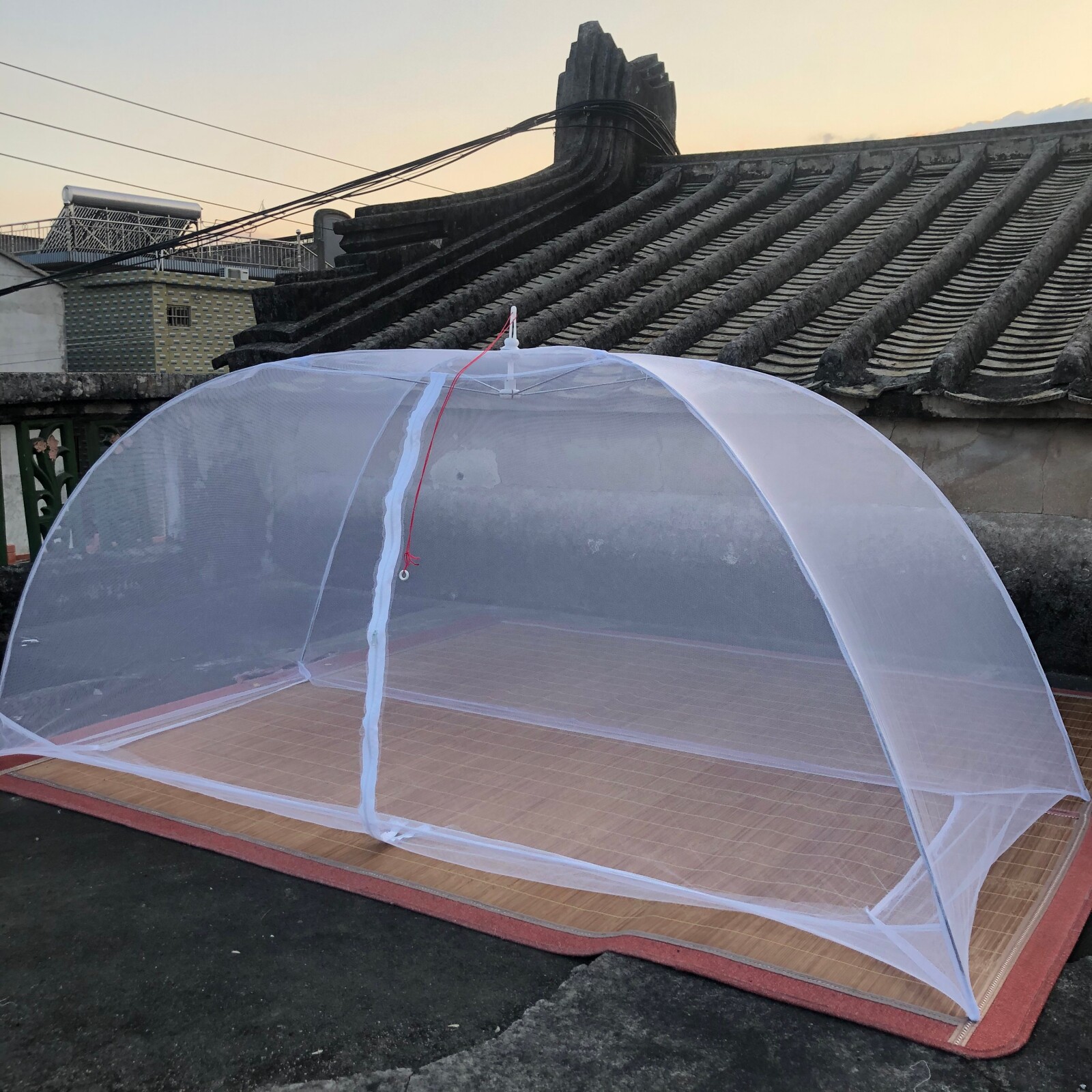 打地铺蚊帐免安装无底防蚊罩大人成人工厂室内户外简易便收蒙古包