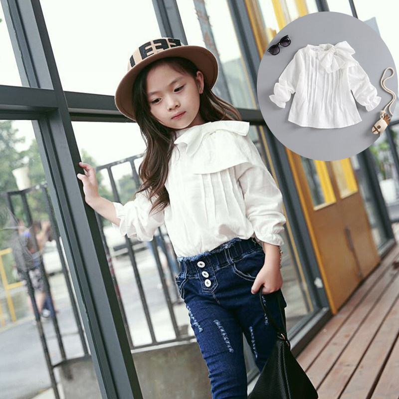 Chemise fille à manche longue - Ref 2085886 Image 1