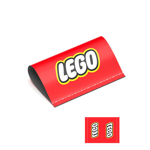 乐高水洗唛贴标签Logo贴车尾lego创意汽车门车尾改装饰贴玩具改装