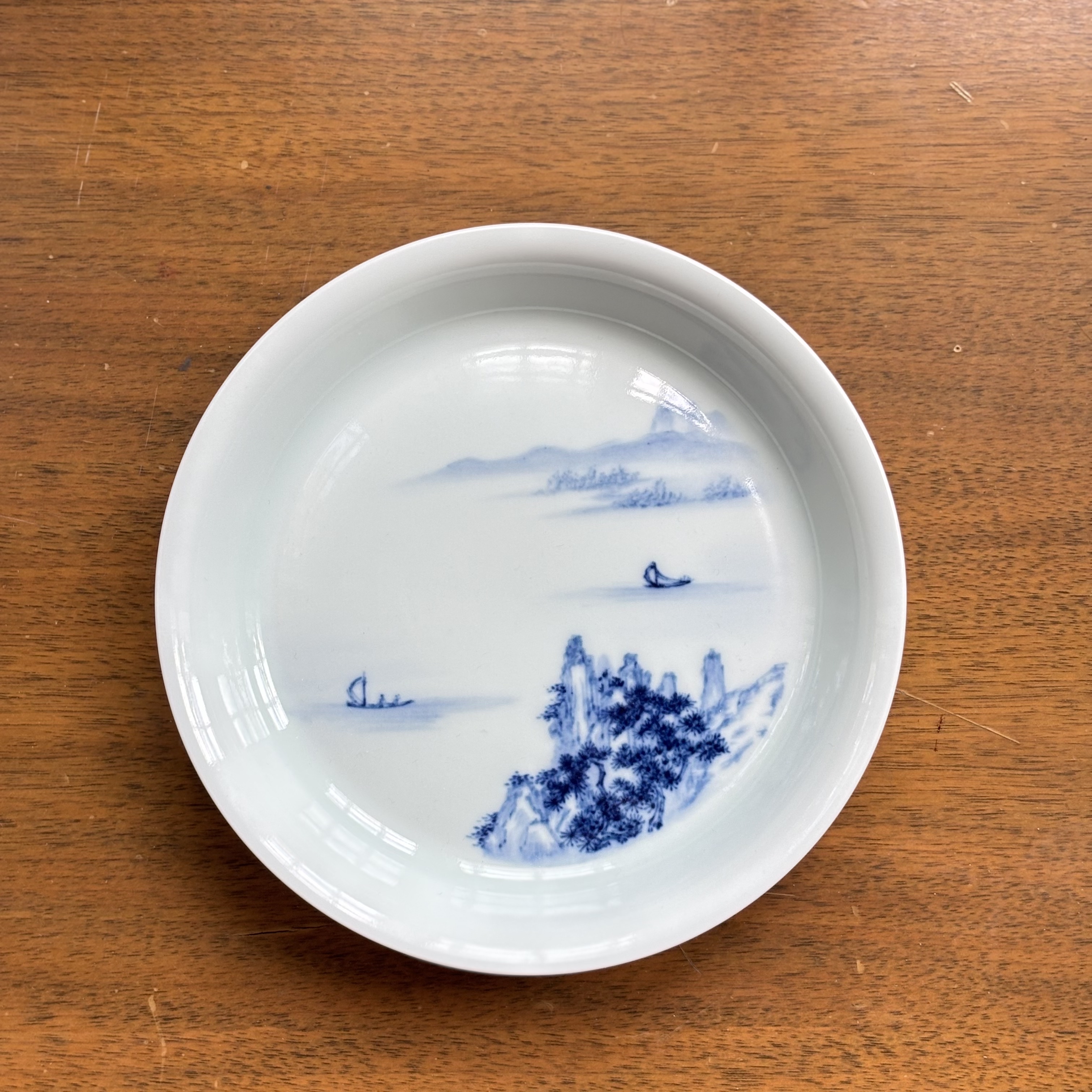 手绘壶承陶瓷功夫茶具茶托茶盘