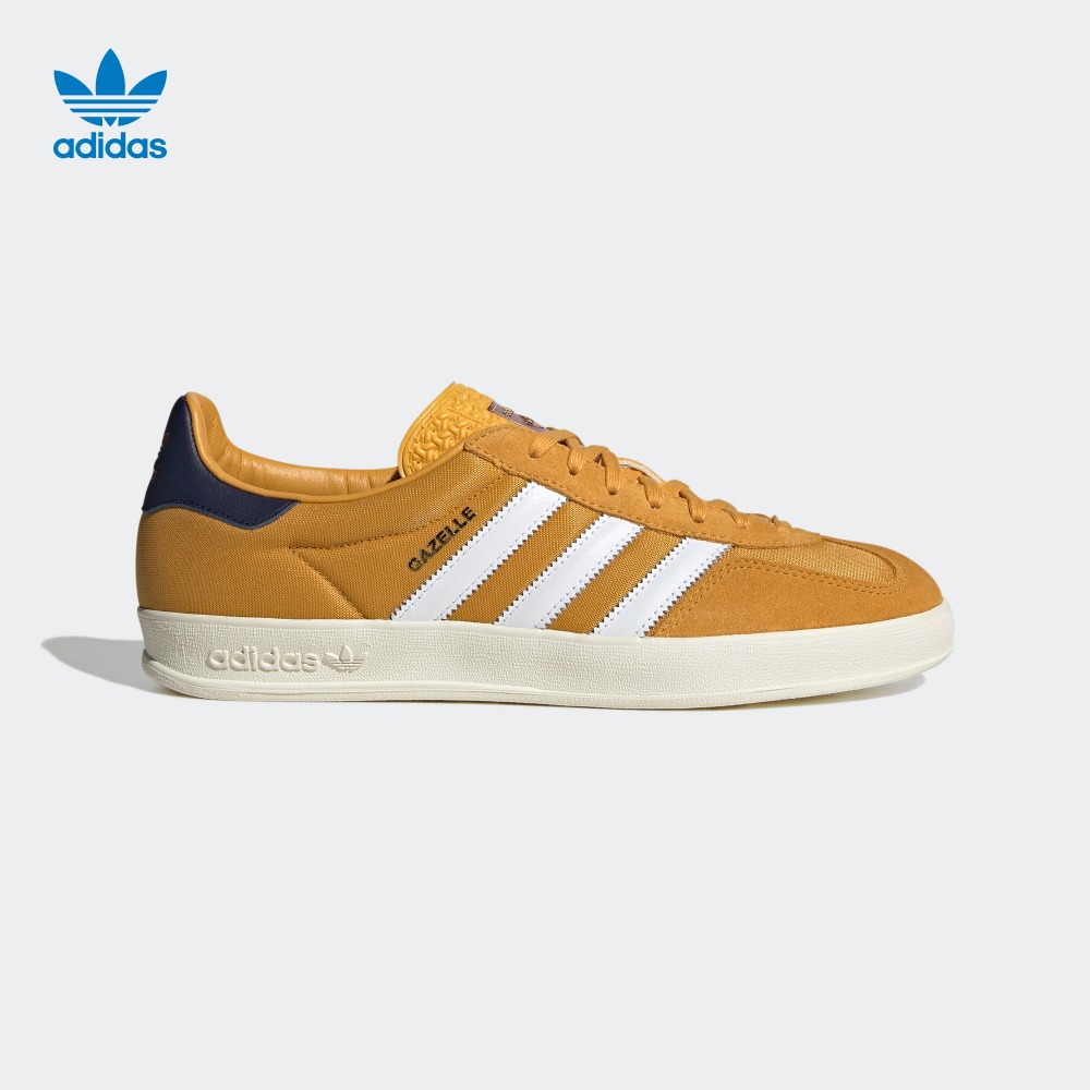 Adidas阿迪达斯三叶草GAZELLE INDOOR男女经典运动T头板鞋IE0540