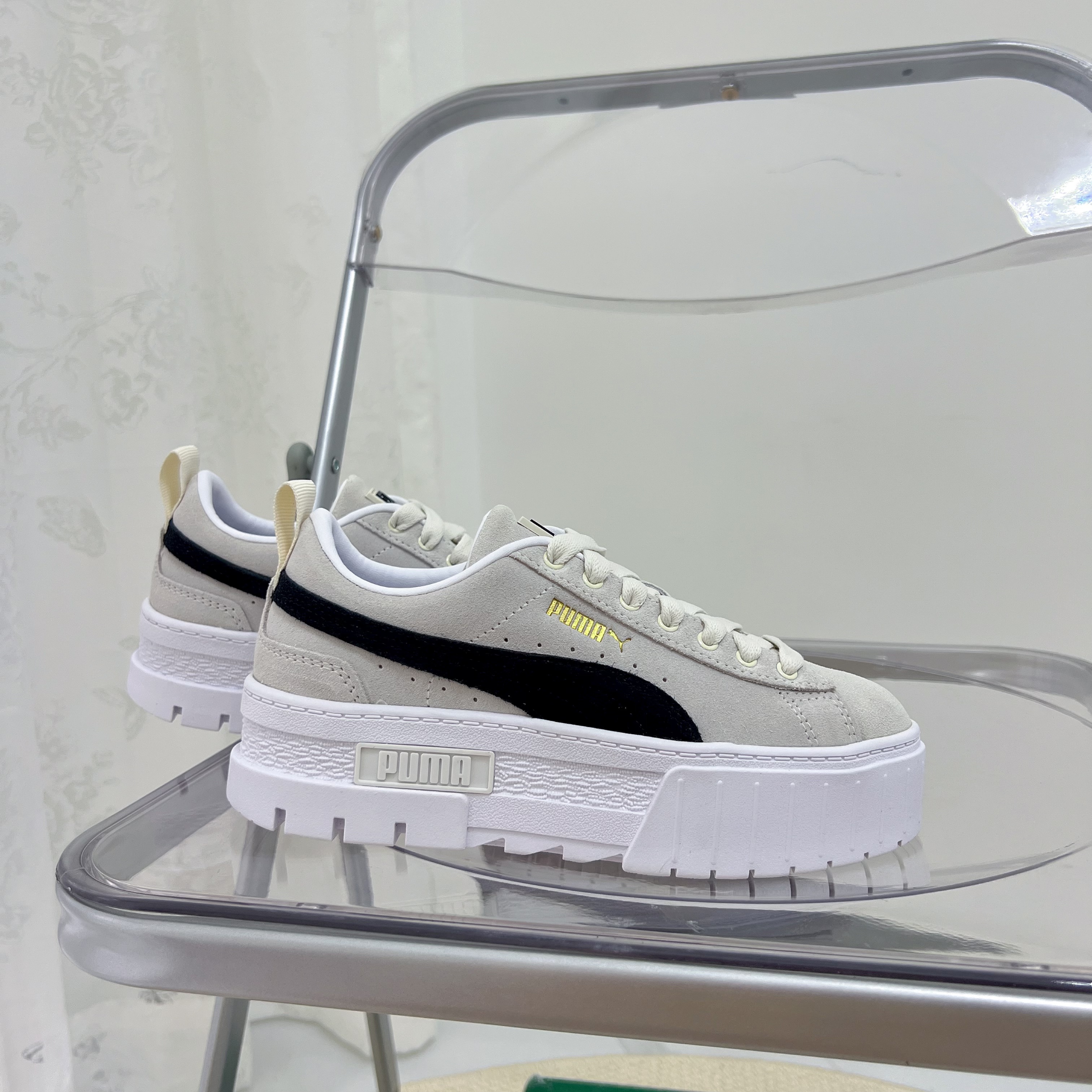 彪马PUMA专柜正品女子厚底增高板鞋厚底松糕鞋休闲运动鞋380784