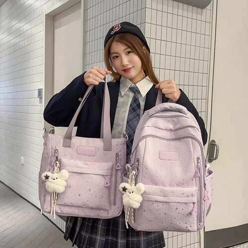 可爱高中生书包初中生女生双肩包