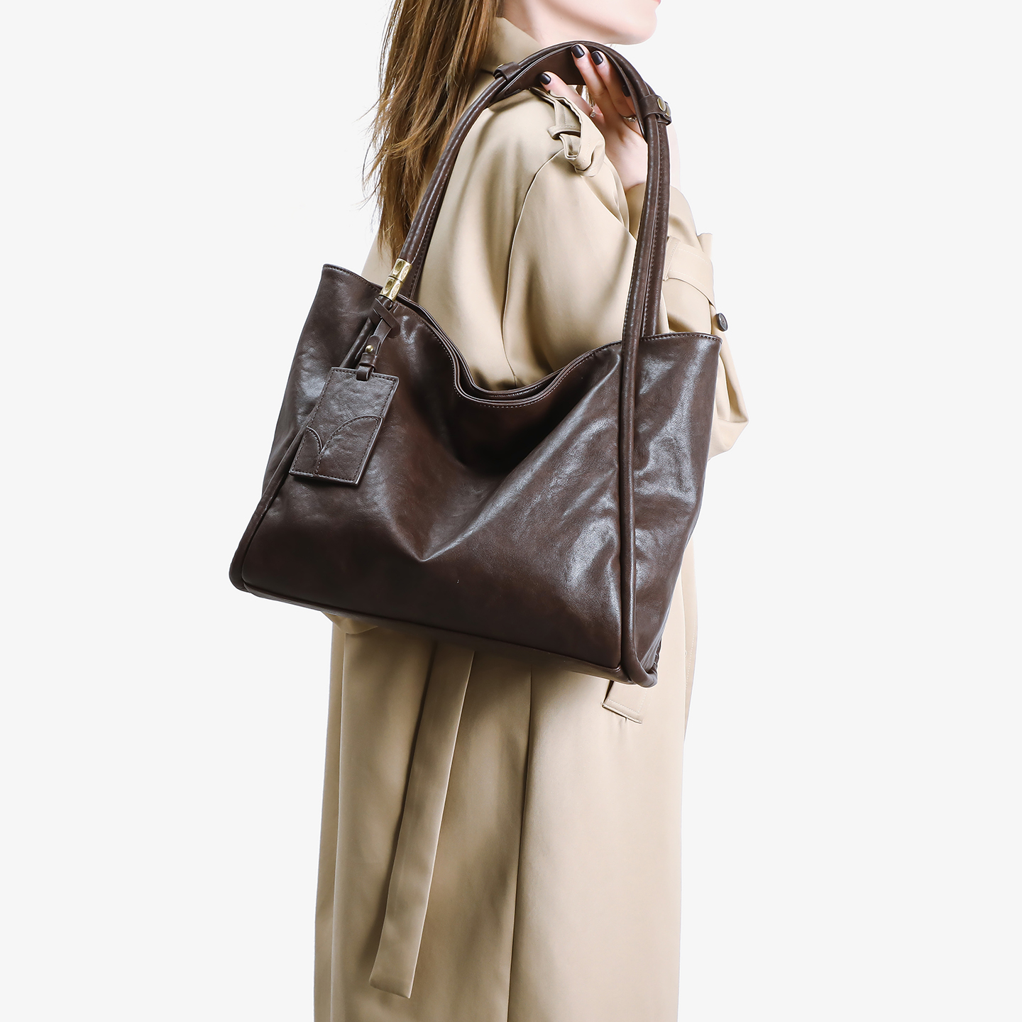 厂家直销免费试用真皮质感手提包