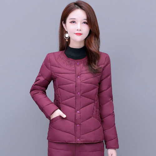 新款修身加厚女士羽绒内胆