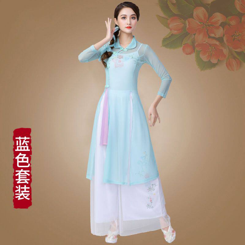 网红广场舞服装舞蹈服民