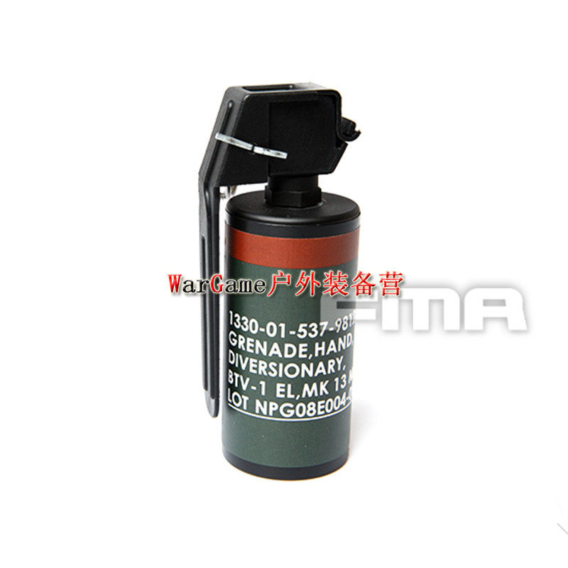 军迷户外MK13短版CS震撼闪光弹玩具模型快取套影视道具下场扮骚品