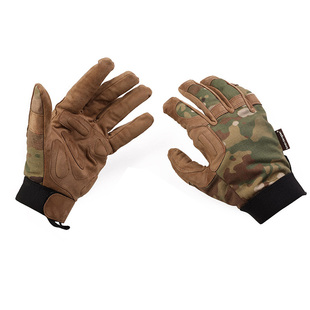 爱默生全指户外迷彩战术手套野战真人CS防护登山健身骑行军迷手套
