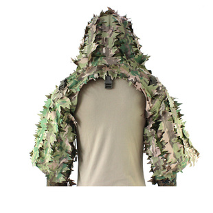 3D布条立体战术吉利服狙击手伪装服绝地求生丛林耐磨隐身服披服