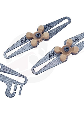 AXL 3M/C3索拉丁AMP耳机支架接驳Ops Core头盔导轨套件tegirs配件