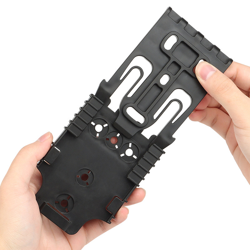 WST OUTDOOR TACTICAL QUICK PULL SLEEVE UNIVERSAL TRANSFER SUNKEN PLATE BASE QUICK RELEASE BUCKLE ASSEMBLY ACCESSORIES CAN BE FINE-TUNED