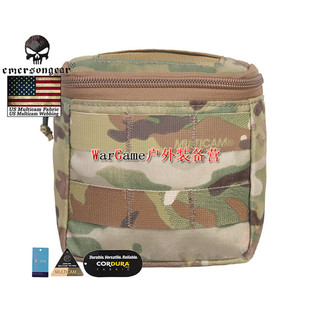 爱默生军迷户外隐蔽手套附件包战术CS野战收纳杂物MOLLE背心副包