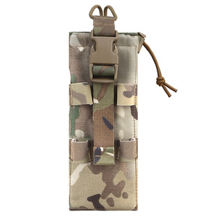 WST PRC152适配148电台对讲机包下拉式快卸Molle系统户外战术迷彩