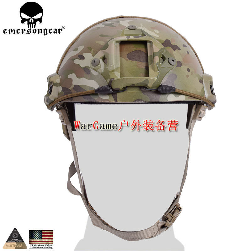 爱默生MH款FAST豪华版内衬真人户外CS防护战术迷彩头盔伞兵骑行盔
