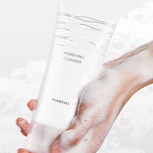 韩国进口MIORIO米澳拉润颜洁面乳泡沫慕斯黄糖洗面奶清洁温和洁面