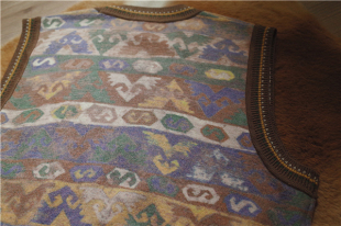 宽松羊毛背心马甲 信仰图腾翅膀 全新单品 纳瓦霍navajo风格