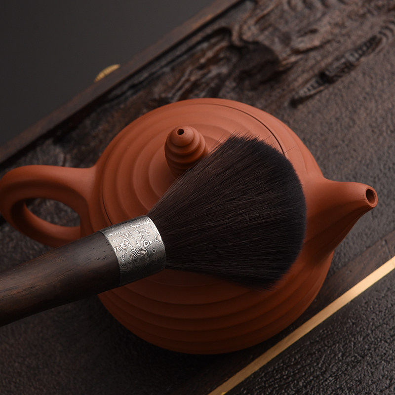 锦格 功夫茶具茶道零配件304不锈钢普洱茶刀茶勺茶夹六君子三件套