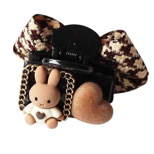 川野蝴蝶结迷你抓夹网红气质鲨鱼夹小号日韩可爱刘海夹子头饰发夹