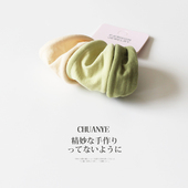 川野彩色面膜无接缝发圈女2025新款 可爱百搭高弹力不伤发皮筋发饰