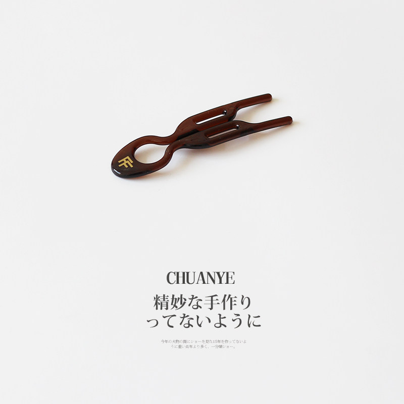 thumbnail for Kawano simple and cute small fish hairpin girl 2026 new simple and versatile back of the head updo hairpin headgear hair accessories