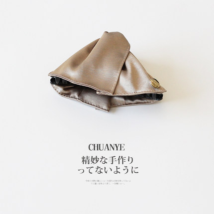 川野日韩简约高级感三角发抓女发量少半扎发鲨鱼夹子后脑勺发夹女