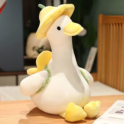 可爱黄色小鸭子公仔玩偶大白鹅