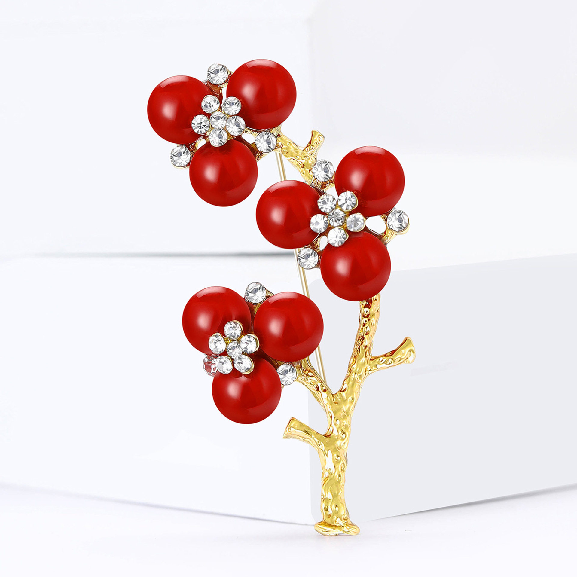 新中国风轻奢喜庆百搭胸针梅花胸针精致百搭女士服饰胸花饰品别针,饰品/流行首饰/时尚饰品新,胸针,淘宝优惠券,粉丝福利购,淘宝优惠卷