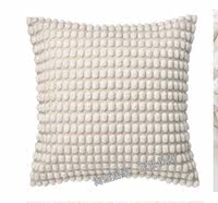 IKEA's Swaberpe cushion cover with core throw pillows, sofa decoration, pink polyester fiber suede thumbnail 5