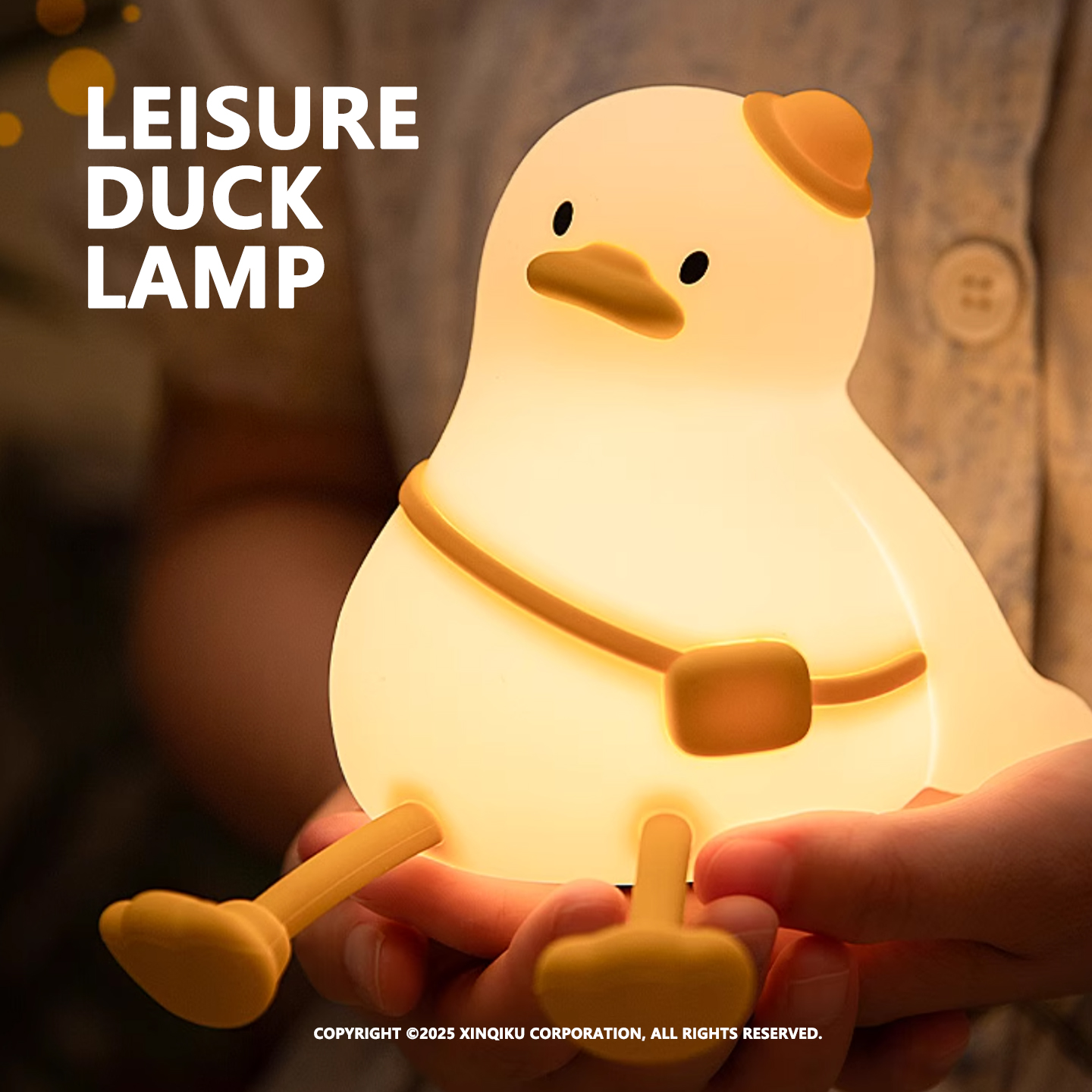 Duck悠闲鸭治愈系小夜灯