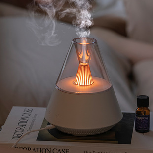 家居摆件 水雾夜灯香薰加湿器 桌面型香氛机 Aroma Humidifier