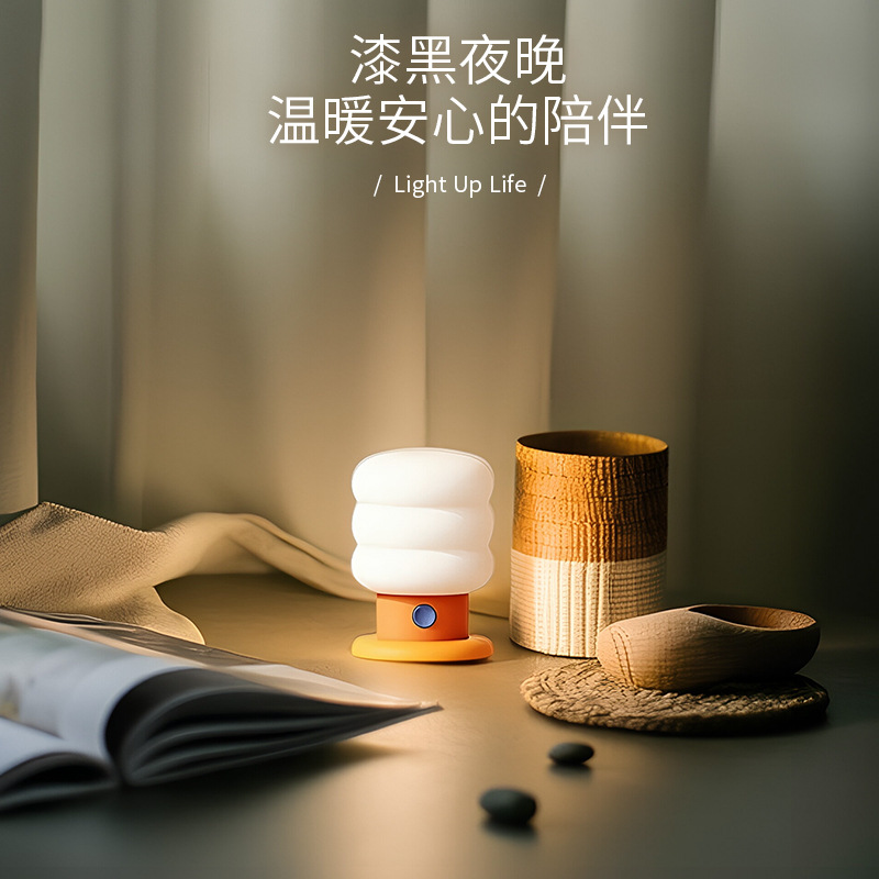 否新款法式复古奶油中古小夜灯