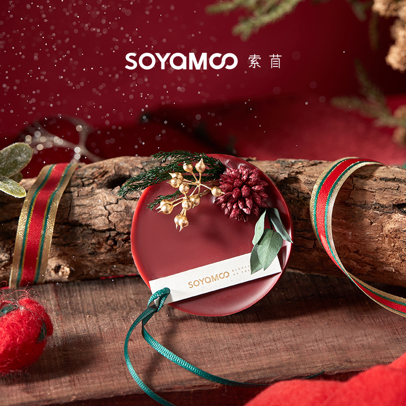 SOYAMOO圣诞系列香薰蜡片