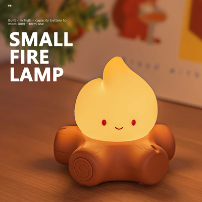 新款小火堆小夜灯创小夜灯
