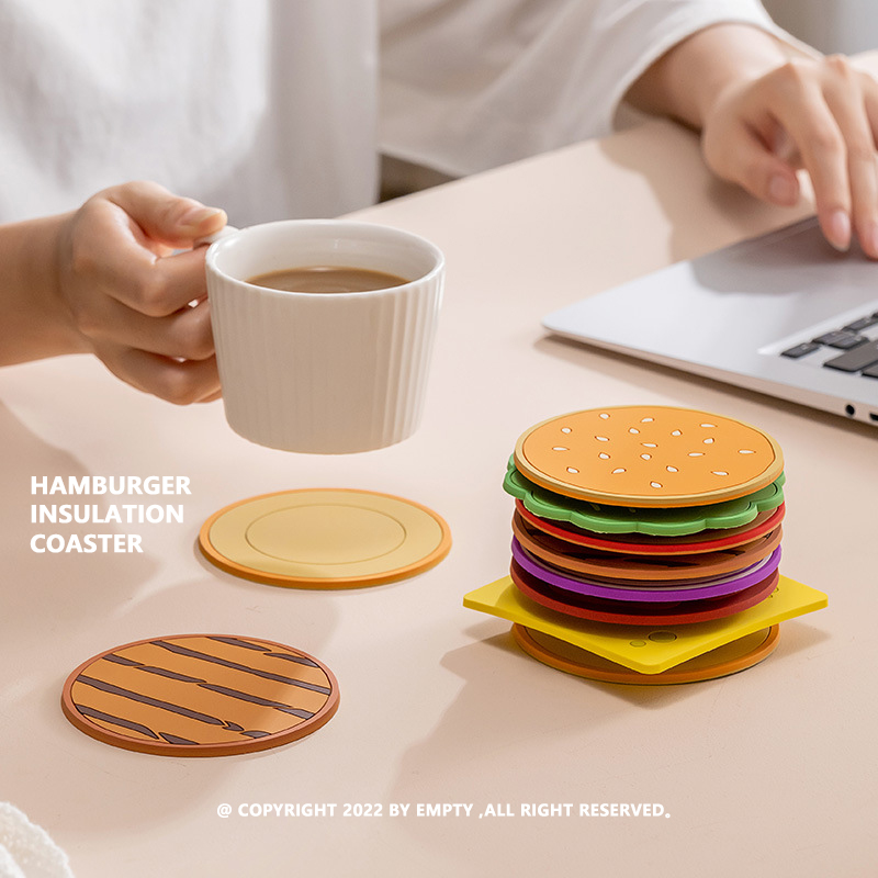 HamburgerCoaster汉堡包杯垫